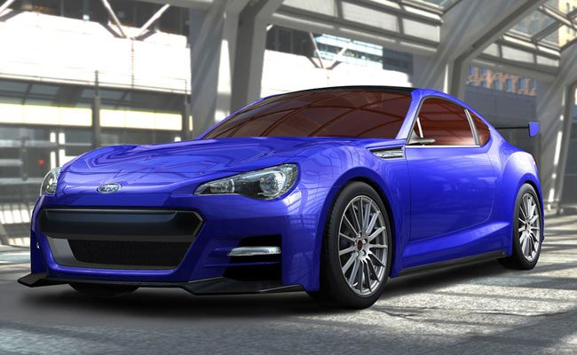 Рендер нового купе Subaru BRZ STi Concept Рендер нового купе Subaru BRZ STi Concept