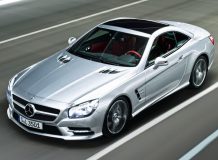 Первые фото Mercedes SL 2013
