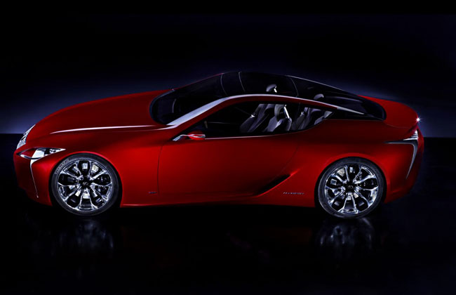 Тизер концепта Lexus LF-LC Тизер концепта Lexus LF-LC