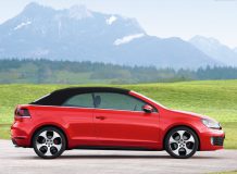 Кабриолет VW Golf GTI фото