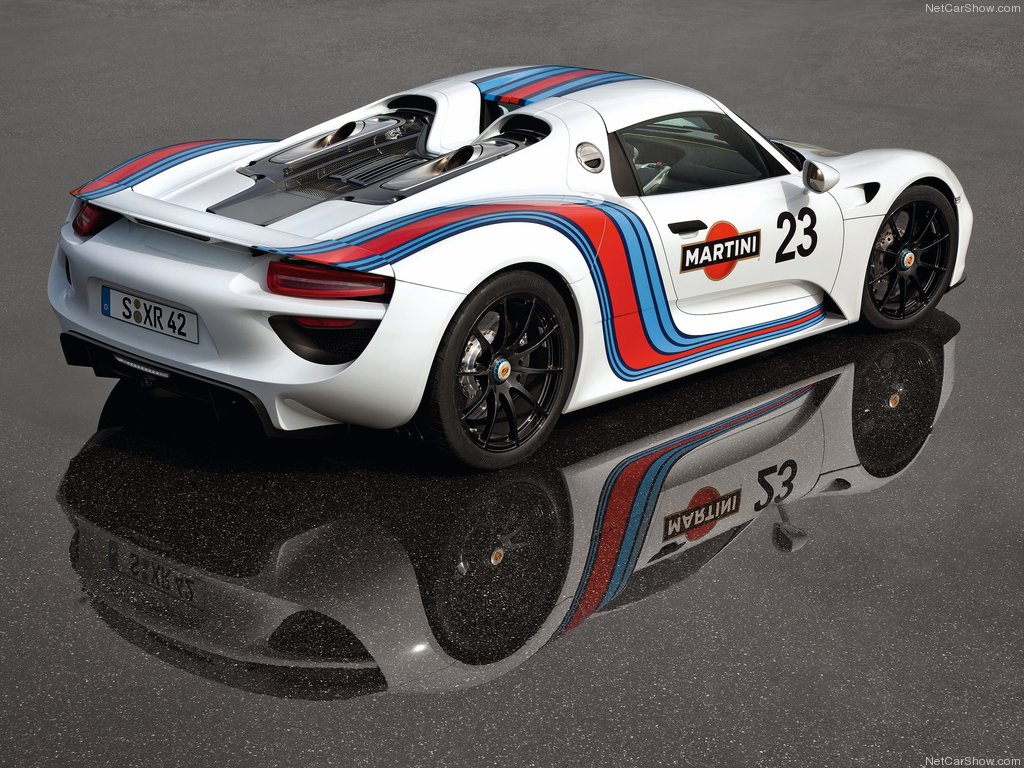 Винил на порше 918
