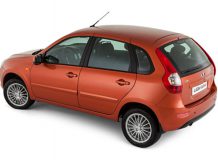 Хэтчбек Lada Kalina 2015 фото