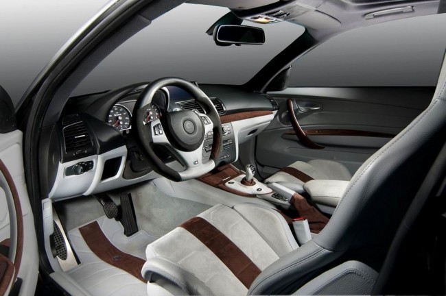 Тюнинг салона BMW 1 M Coupe от G-Power Тюнинг салона BMW 1 M Coupe от G-Power
