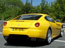 Желтая Феррари 599 GTB