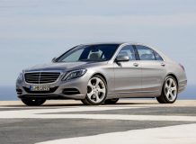 Фото Mercedes-Benz S в новом кузове 222