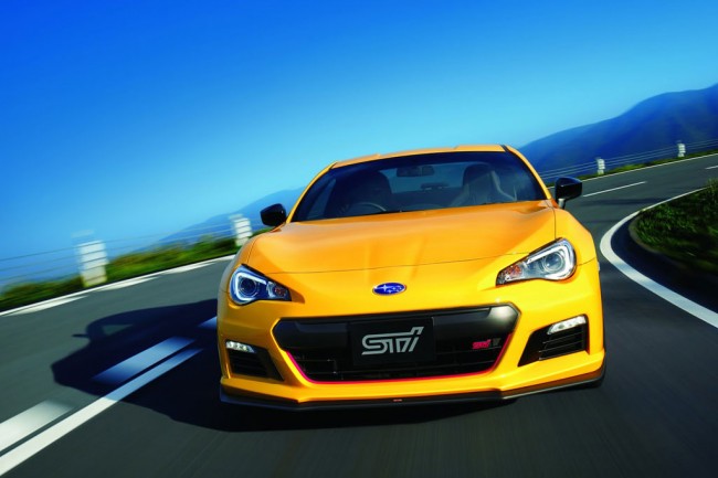 Обновленная Subaru BRZ tS 2016 Обновленная Subaru BRZ tS 2016