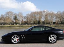 Черный Ferrari 550 Maranello