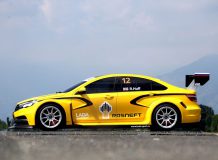Гоночная Lada Vesta WTCC фото