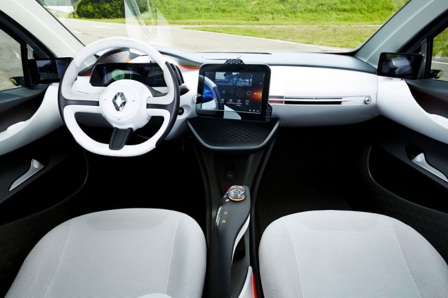Салон концепта Renault Eolab Салон концепта Renault Eolab