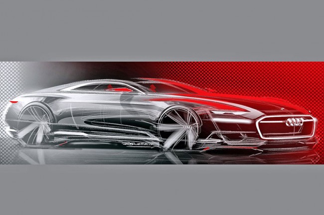 Скетч концепта Audi Prologue Скетч концепта Audi Prologue