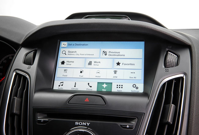 Мультимедийная система Ford SYNC 3 Мультимедийная система Ford SYNC 3