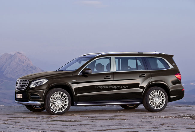 Рендер Mercedes-Maybach GLS Рендер Mercedes-Maybach GLS
