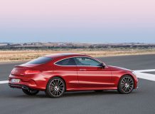 Фото нового Mercedes C-Class Coupe 2016