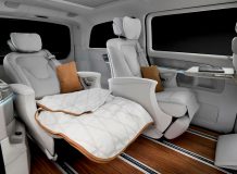 Интерьер Mercedes V-ision e Concept