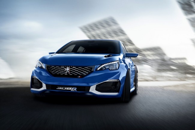 500-сильный Пежо 308 R HYbrid 500-сильный Пежо 308 R HYbrid