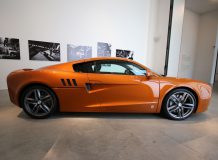 Фото Audi R8 стилизованной под Skoda 130 RS