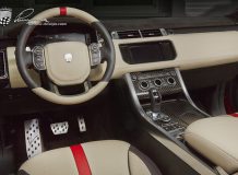 Тюнинг салона Range Rover Sport от Lumma