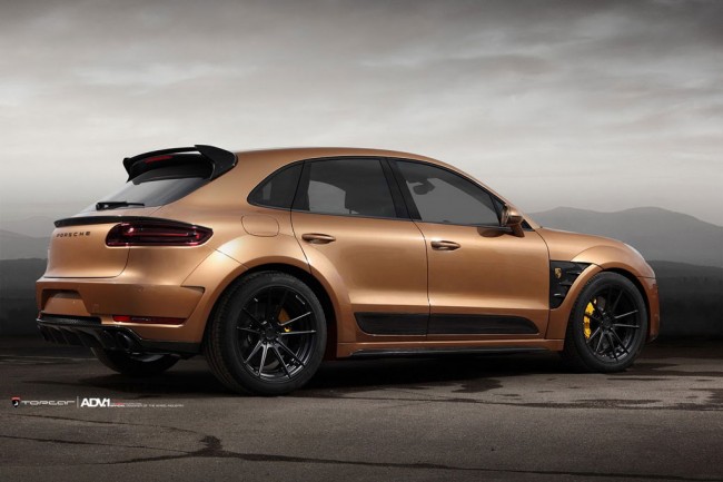 Porsche Macan Ursa Aurum Metallic от ателье TopCar Porsche Macan Ursa Aurum Metallic от ателье TopCar