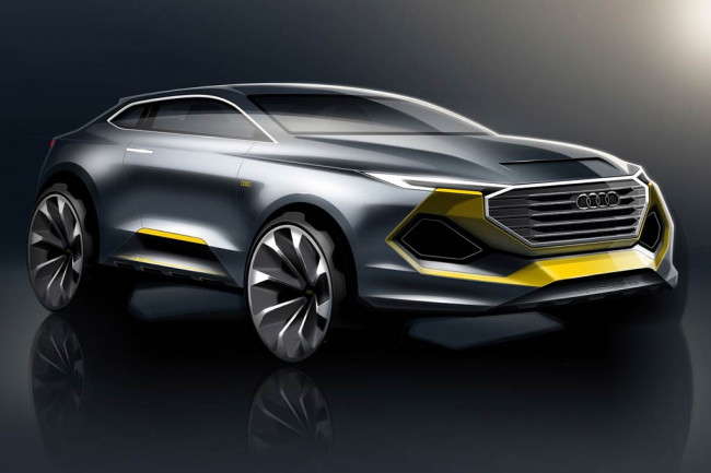 Скетч Audi Q1 Скетч Audi Q1