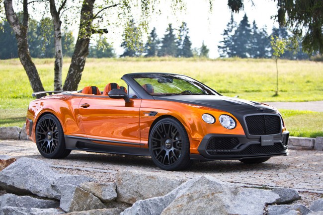 В ателье Mansory прокачали Bentley Continental GTC В ателье Mansory прокачали Bentley Continental GTC