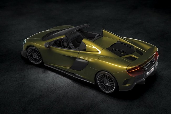 Новый Макларен 675LT Spider Новый Макларен 675LT Spider