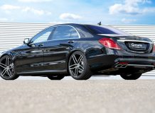 Мерседес S63 АМГ на дисках HURRICANE RR фото