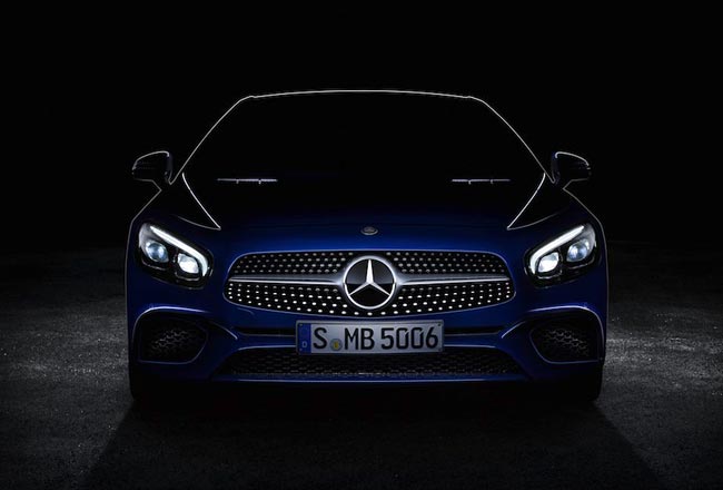 Первое изображение Mercedes SL 2017 Первое изображение Mercedes SL 2017