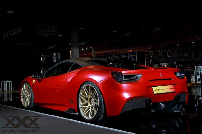 Феррари 488 GTB от ателье xXx Феррари 488 GTB от ателье xXx