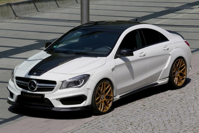 Mercedes CLA 45 AMG от ателье Loewenstein Mercedes CLA 45 AMG от ателье Loewenstein