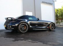 Фото Мерседес SLS AMG Black от ателье RENNtech