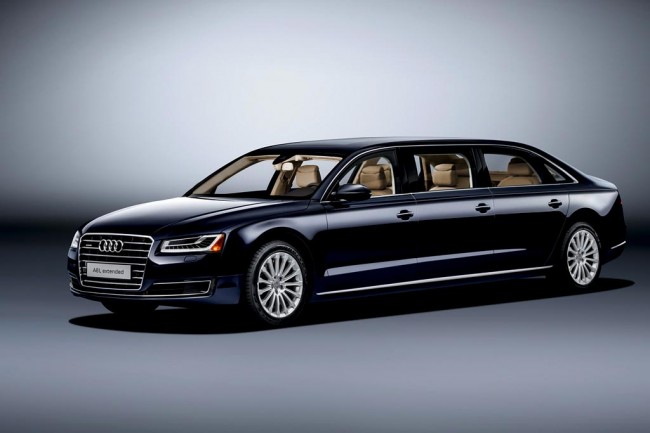 Шестидверный лимузин Audi A8 Extended Шестидверный лимузин Audi A8 Extended