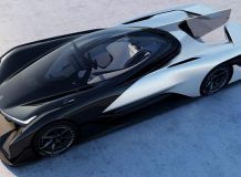 Фото электромобиля от Faraday Future