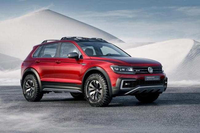 Volkswagen Tiguan GTE Active Concept Volkswagen Tiguan GTE Active Concept