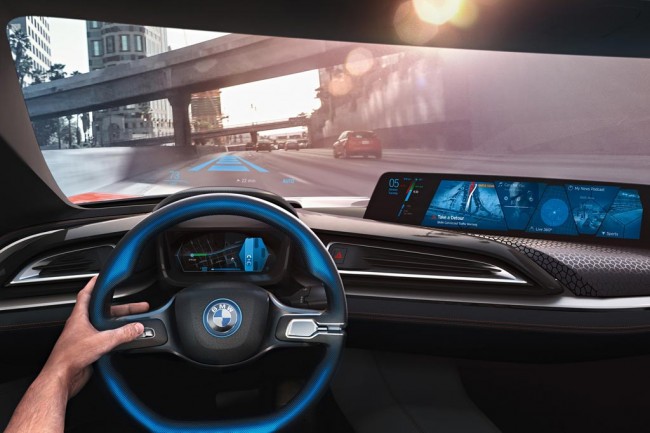 Салон концепта БМВ i Vision Future Салон концепта БМВ i Vision Future