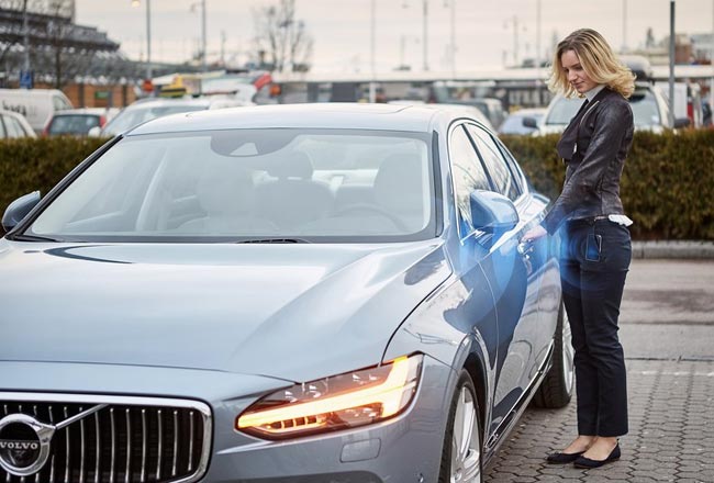 Цифровой ключ Volvo Цифровой ключ Volvo