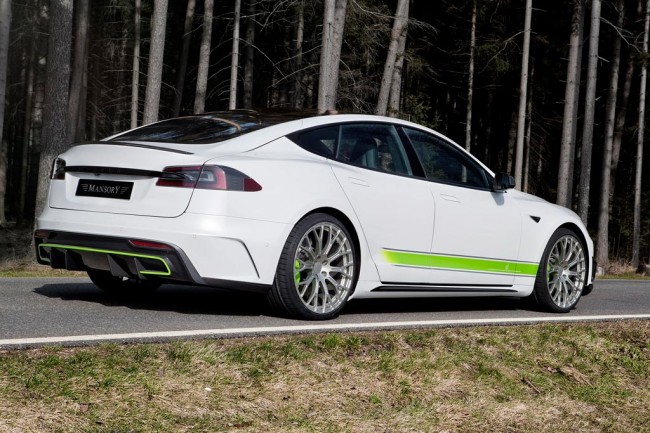 Tesla Model S от ателье Mansory Tesla Model S от ателье Mansory