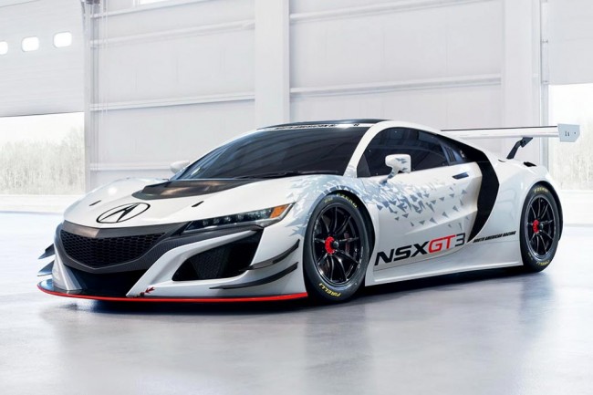 Гоночное купе Acura NSX GT3 Гоночное купе Acura NSX GT3