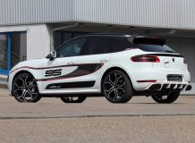 Обвес и диски на Porsche Macan S от SpeedART фото