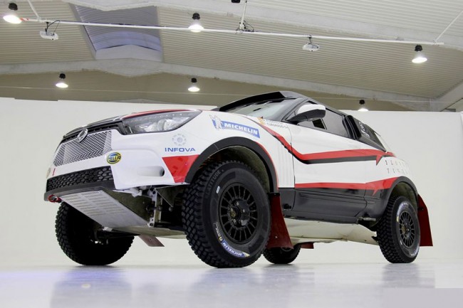 Гоночный вариант SsangYong Tivoli Гоночный вариант SsangYong Tivoli
