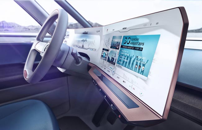 Салон концепта VW Budd-E Салон концепта VW Budd-E