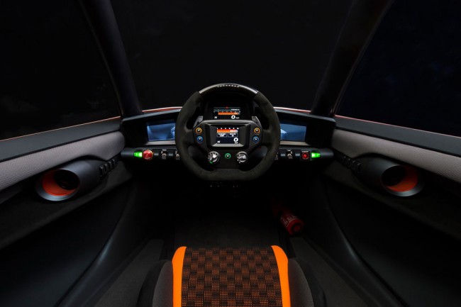 Салон концепта Nissan BladeGlider Салон концепта Nissan BladeGlider