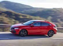 Фото новой Honda Civic 5D 2017-2018 года