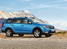 Фото нового Dacia Logan MCV Stepway 2017