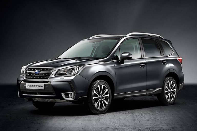 Subaru forester синий