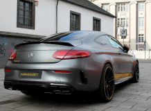 Обвес и диски на C63 S Coupe от Manhart фото