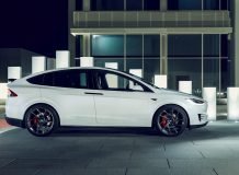 Диски Vossen на Tesla Model X фото