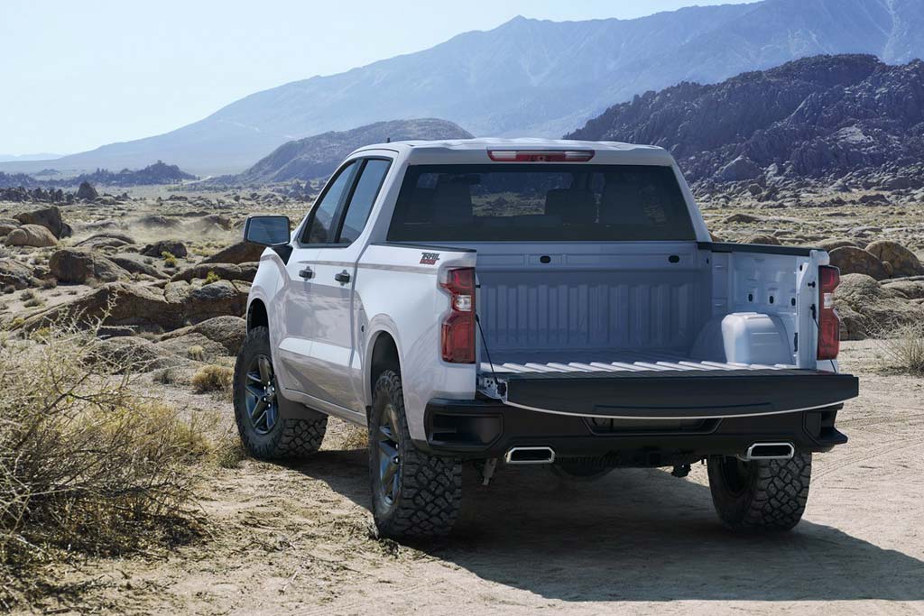 Chevrolet silverado габариты