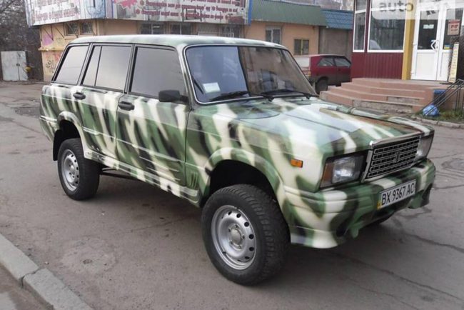 Минивэн на базе нивы