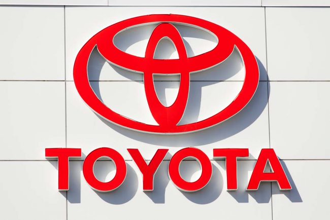 Toyota логотип вектор