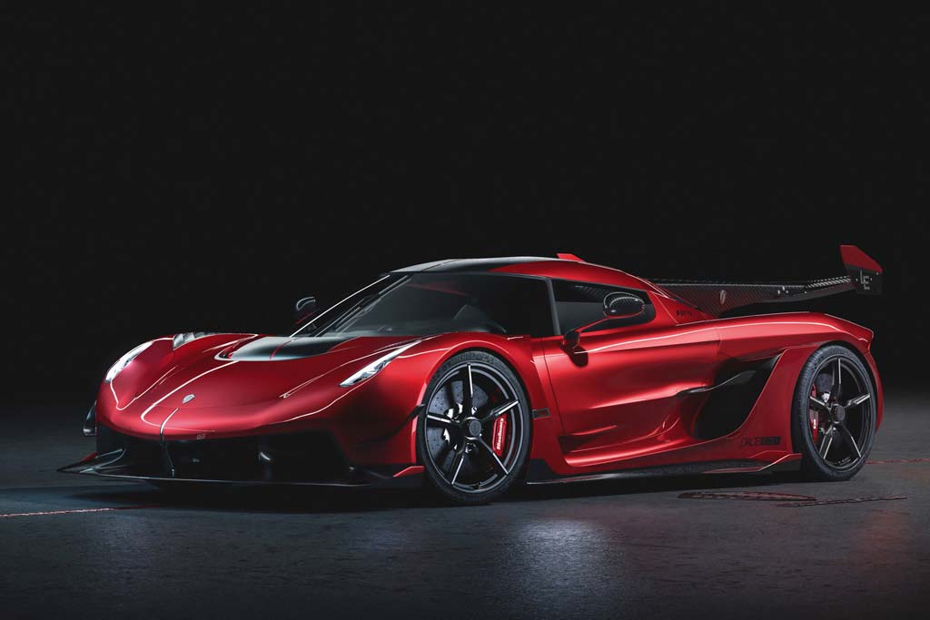 Koenigsegg Jesko Cherry Red